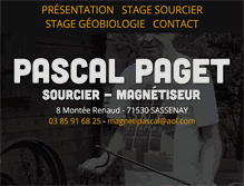 Tablet Screenshot of pascalpaget.com